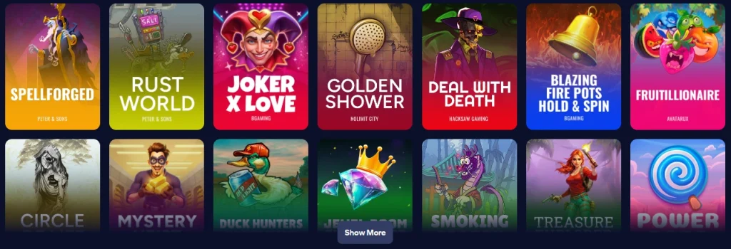 Vorschau der Razed Casino-Affiliate-Landingpage